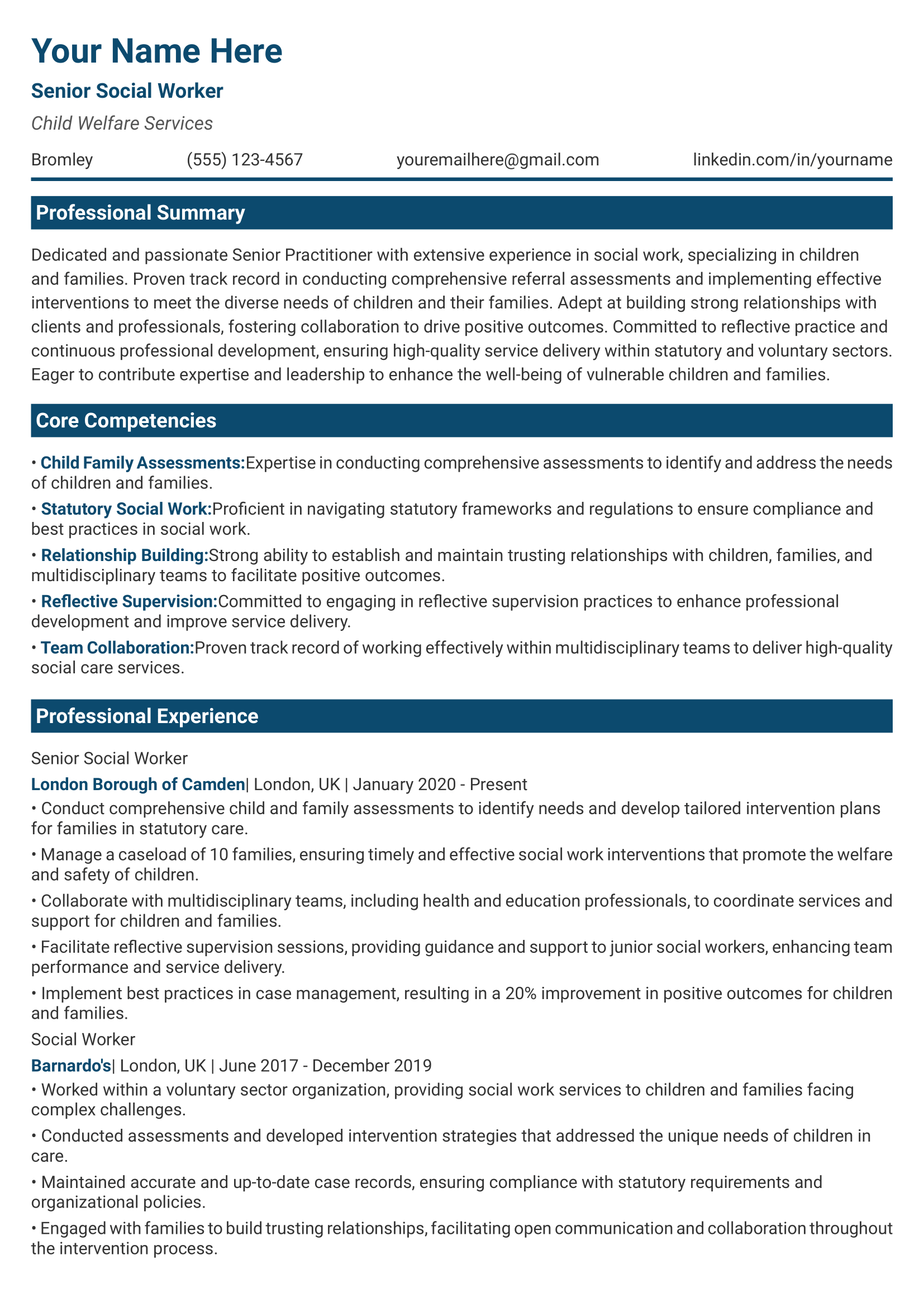 Azure Resume Template